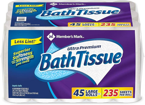 Member’s Mark Bath Tissue 45rolls