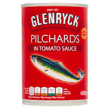 Glenryck Pilchards In Tomato Sauce 400g