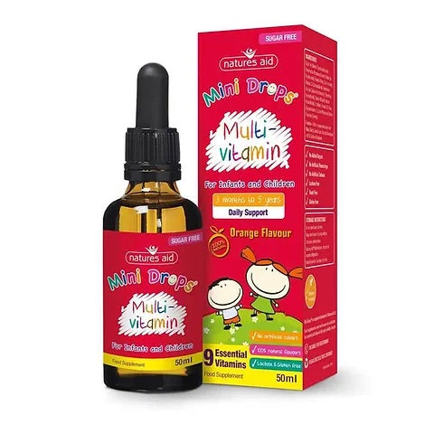 Natures AID Mini Drops 50ml