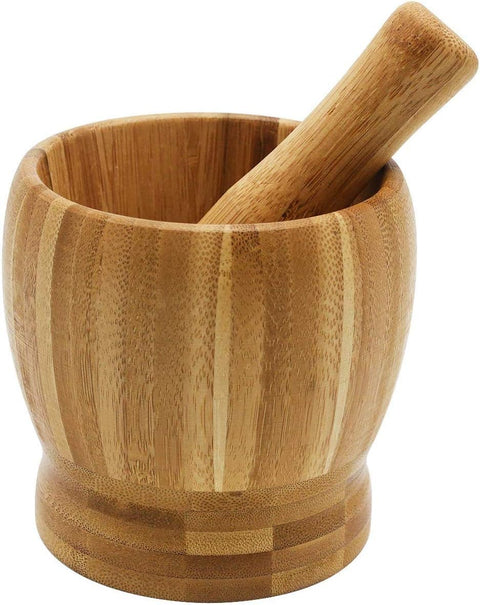 Durane Bamboo Mortar & Pestle