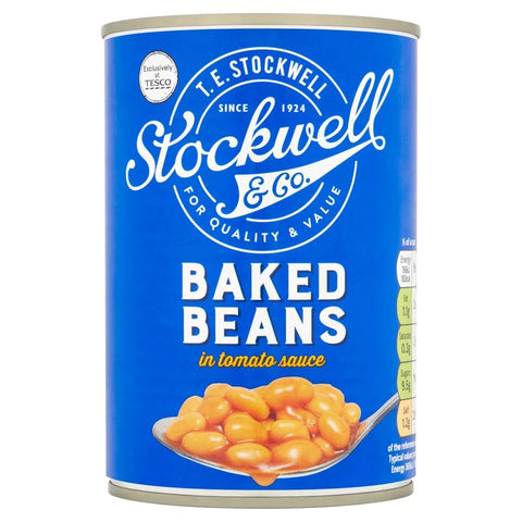 Stockwell & Co Baked Beans In Tomato Sauce 420g