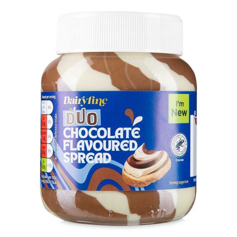 Dairyfine Duo Chocolates Flavoured Spread 400g