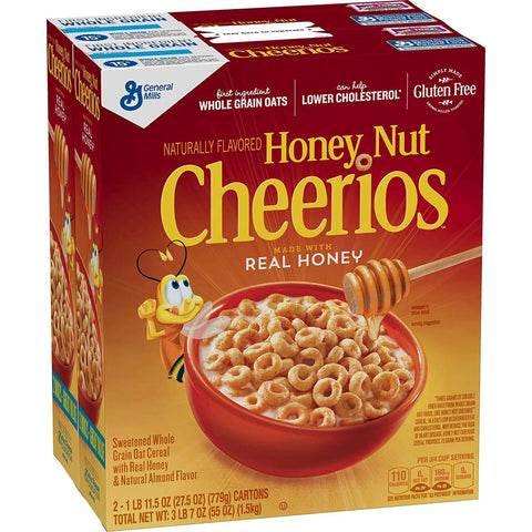 Honey Nut Cheerios Twin Pack 1.5kg