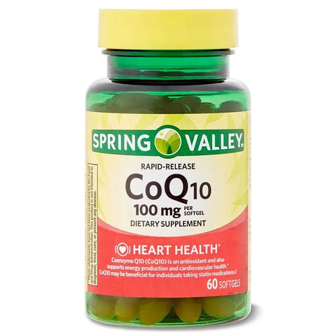 Spring Valley CoQ10 100mg,60count