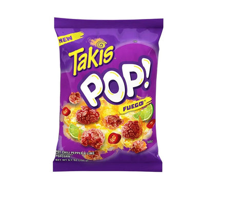 Takis Pop Fuego Hot Chili Pepper & Lime 23g