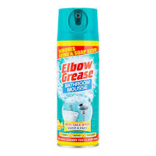 Elbow Grease Bathroom Mousse & Shower Foam Lemon 400ml