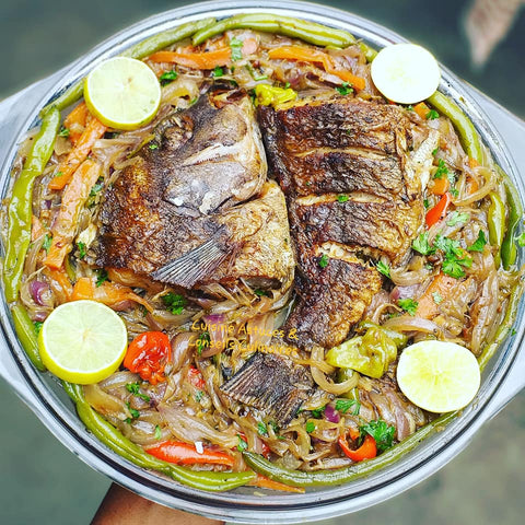 Yassa Poisson(Tilapia Marinated)