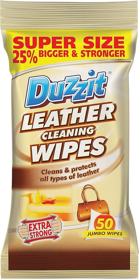 Duzzit Leather Cleaning Wipes 50counts