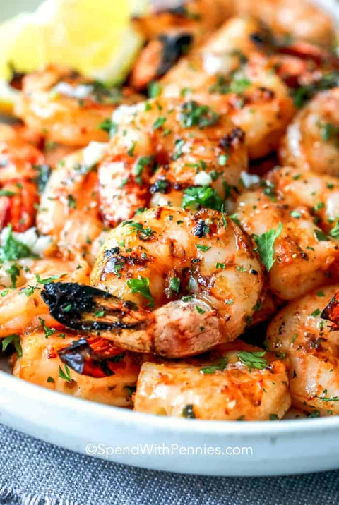 Gambas Grillee(Grilled Prawns)