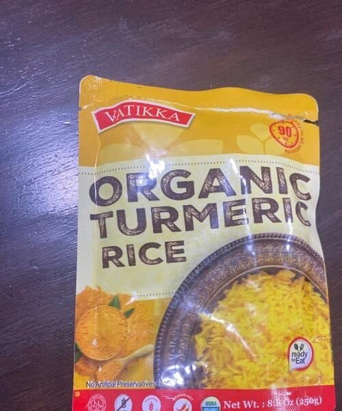 Vitikka Organic Turmeric Rice 1.50kg Box