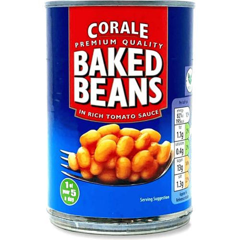 Corale Premium Quality Baked Beans 420g