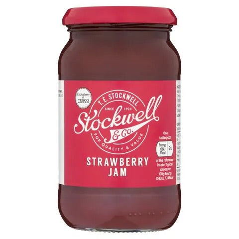 Stockwell & Co Strawberry Jam 454g