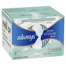 Always Pure Cotton Pad 80count