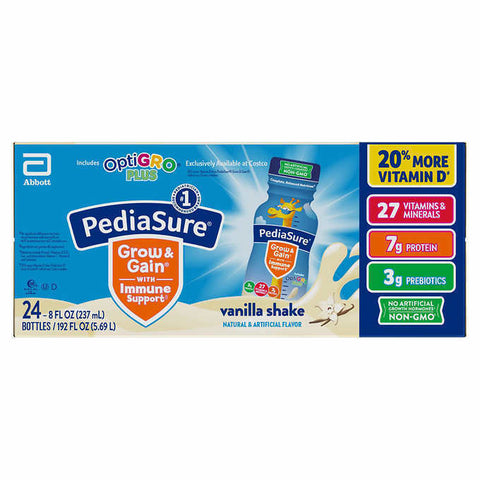 PediaSure OptiGro Plus Kids Shake 8fl 24pack