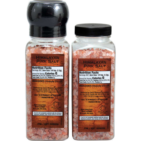 Kirkland Himalayan Pink Salt 13 oz