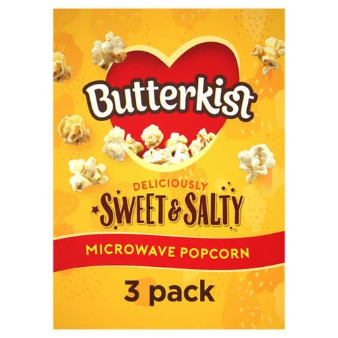 Butterkist Sweet & Salty 3 x60g