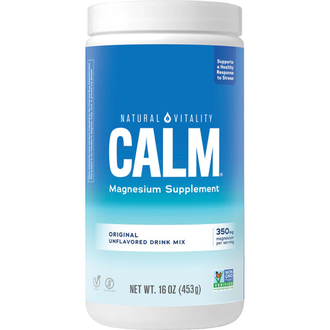 Natural Vitality Calm,Magnesium Supplement 453g