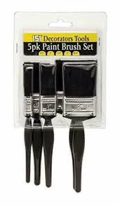 151 Decorators Tools Paint Brush Set 5pack