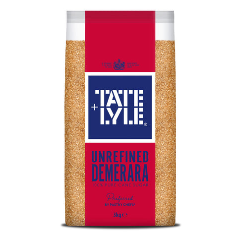 Tate & Lyle Unrefined Demerara Sugar 3kg