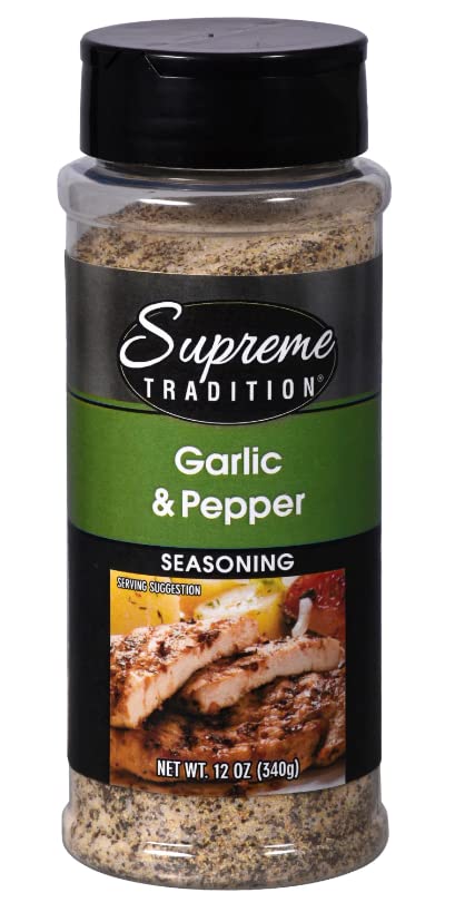 Supreme Tradition Garlic & Pepper Seasoning 340g