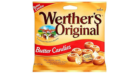 Wertner Original Butter Candies 135g