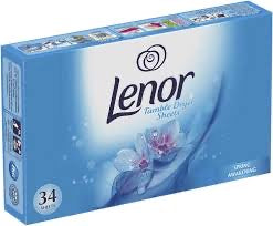 Lenor Tumbler Dryer Sheets 34count