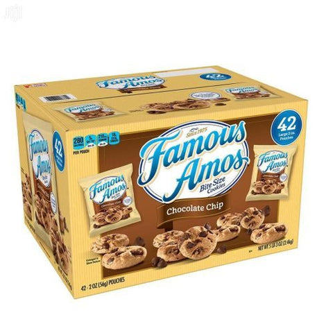 Famous Amos Chocolates Chips 42 -2.oz(56g)