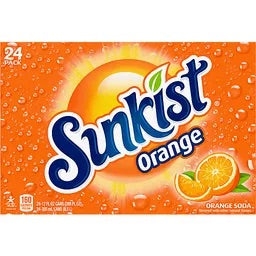 Sunkist Orange 24pack