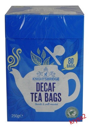 Knightsbridge Decaf Tea Bags 250g 80count