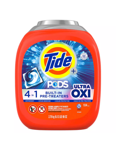 Tide Pods Ultra OXI 98 oz