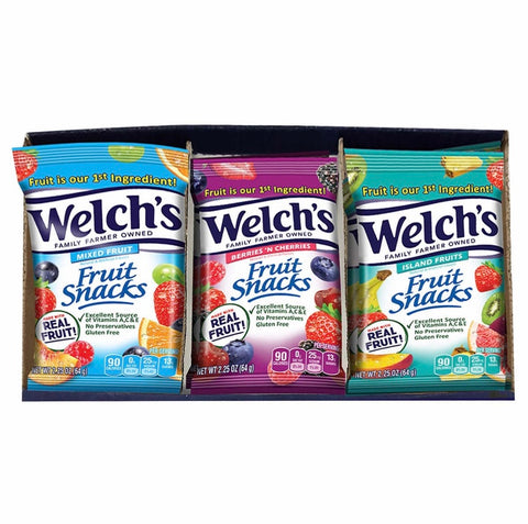 Welch Fruit Snacks 64g box