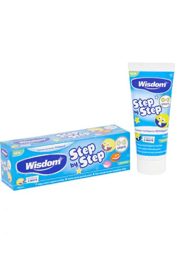 Wisdom Step By Step Toothpaste 0-3years