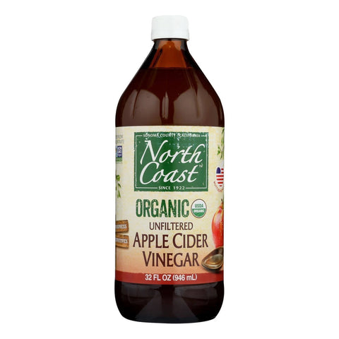 North Coast Organic Raw Unfiltered Apple Cider Vinegar 32fl