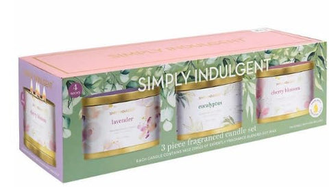 Simply Indulgent Candle 3pack