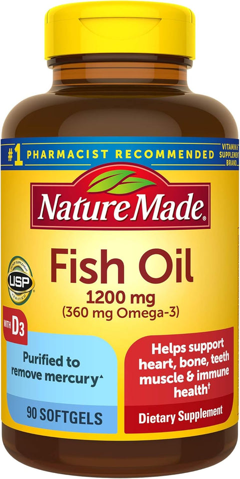 Nature Made Fish Oil 1200mg