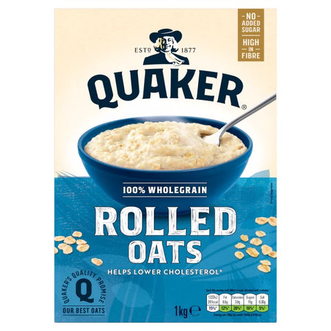 Quaker Rolled Oats 1kg