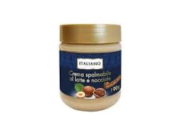 Italiamo Crema Spalmabile Al Latte e Nocciole 190g