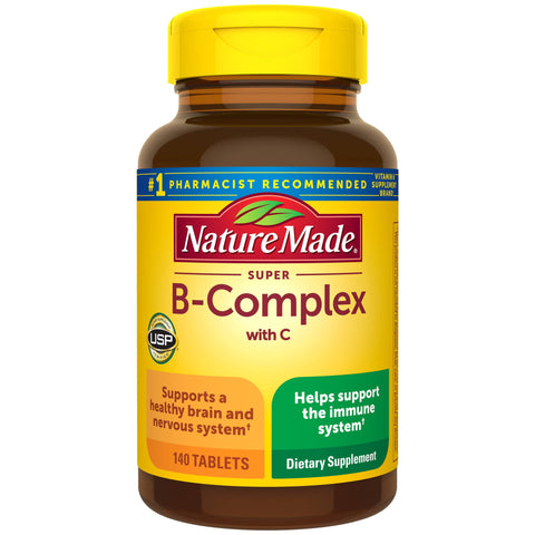 NatureMade Super B Complex With Vitamin C 140count