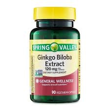 Spring Valley Ginko Biloba Extract 120mg 90count