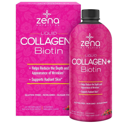 Zena Liquid Collagen +Biotin 30 oz