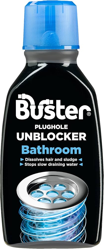 Buster Bathroom Plughole Unblocker 200ml