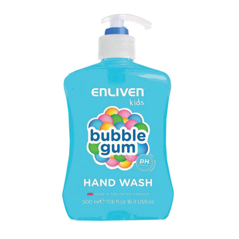 Enliven Antibacterial Kids Bubble Gum Handwash 500ml