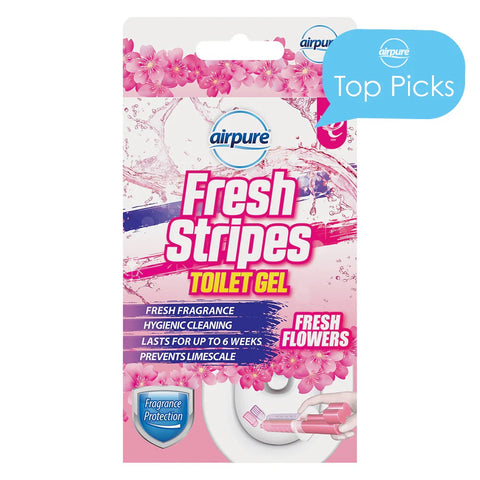 Airpure Fresh Stripes Toilet Gel