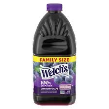 Welch’s 100% Grape Juice,Concord Grape 96ft oz