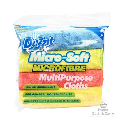 Duzzit Micro-Soft Microfibre 4 pack