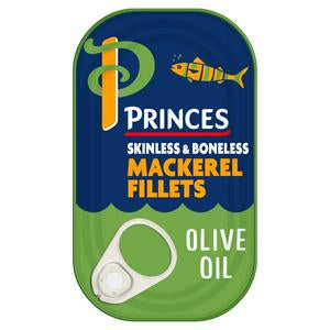 Princess Mackerel Fillets In Olive Oil 125g