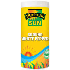 Tropical Sun Ground White Pepper 100g