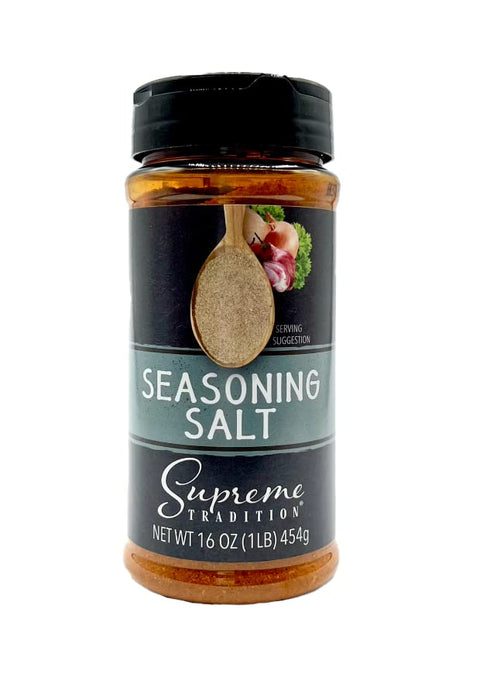 Supreme Tradition Seasoning Salt 16 oz (1lb)