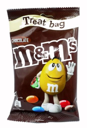 M & M Chocolate Treat Bag 82g