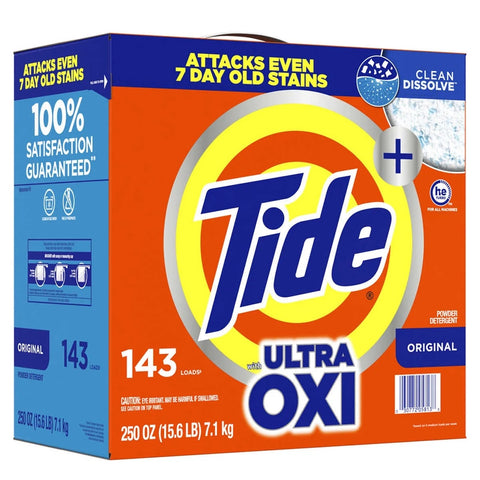 Tide Ultra OXI 7.1kg,143loads